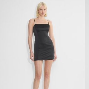 Aritzia Sunday Best Shimmer Satin Dress - Like New
